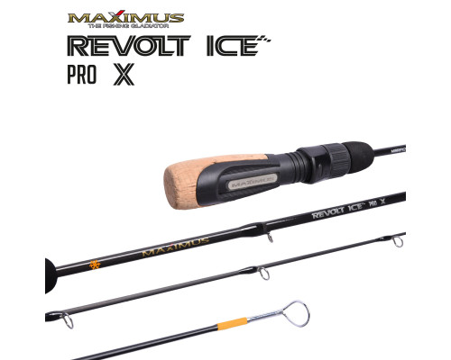 Зимняя удочка Maximus REVOLT ICE PRO X281M (MIRRIPX281M) 0,70м до 30гр