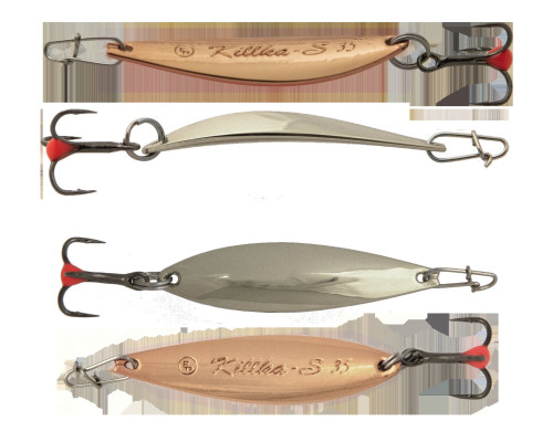 Блесна вертикальная ECOPRO Killka -S, 35мм, 3г, S/C