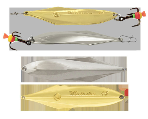 Блесна вертикальная ECOPRO Matador, 45мм, 4г, S/G
